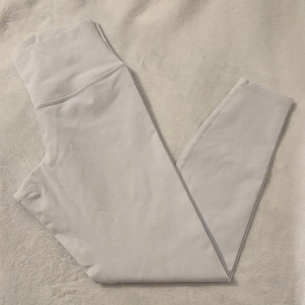 ALO yoga white leggings size S